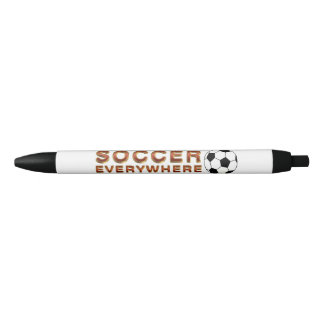 TOP Soccer Everywhere Black Ink Pen