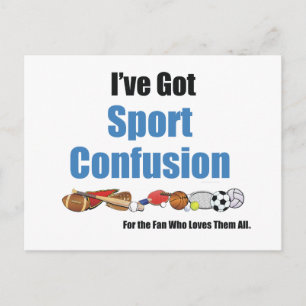 TOP Sport Confusion Postcard