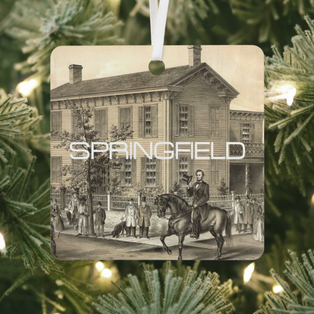 TOP Springfield Metal Ornament (Insitu)