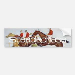 TOP Steeplechase Bumper Sticker
