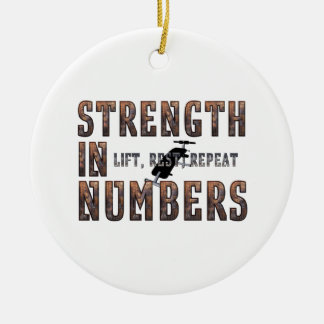 TOP Strength in Numbers Ceramic Tree Decoration