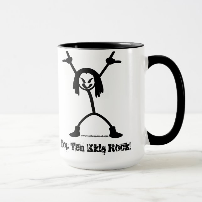 Top Ten Rocker Mug (Right)