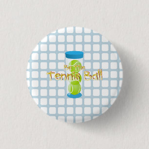 TOP Tennis Slogan 3 Cm Round Badge