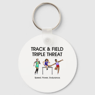 TOP Track Triple Threat Key Ring