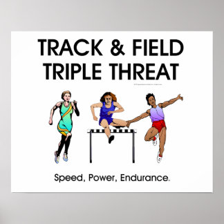 TOP Track Triple Threat Poster