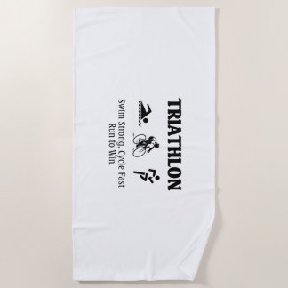 TOP Triathlon Beach Towel