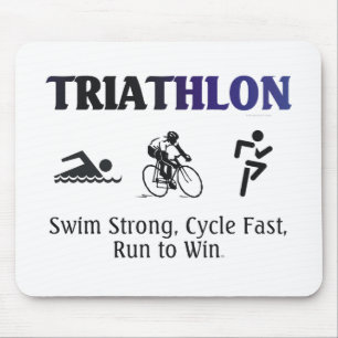 TOP Triathlon Mouse Pad