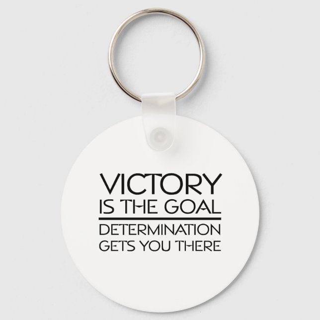 TOP Victory Slogan Key Ring (Front)