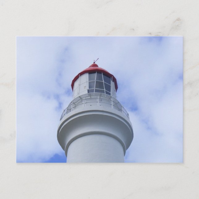 Top view, Split Point Lighthouse. Postcard (Front)