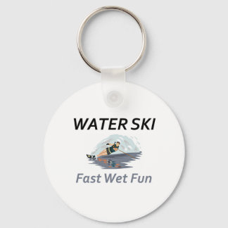TOP Water Ski Key Ring