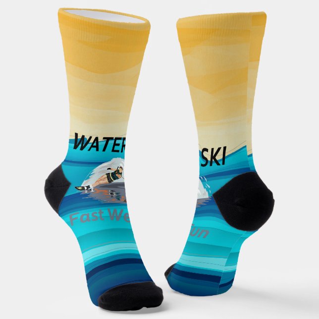 TOP Water Ski Socks (Angled)