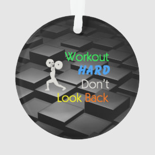 TOP Workout Hard Ornament