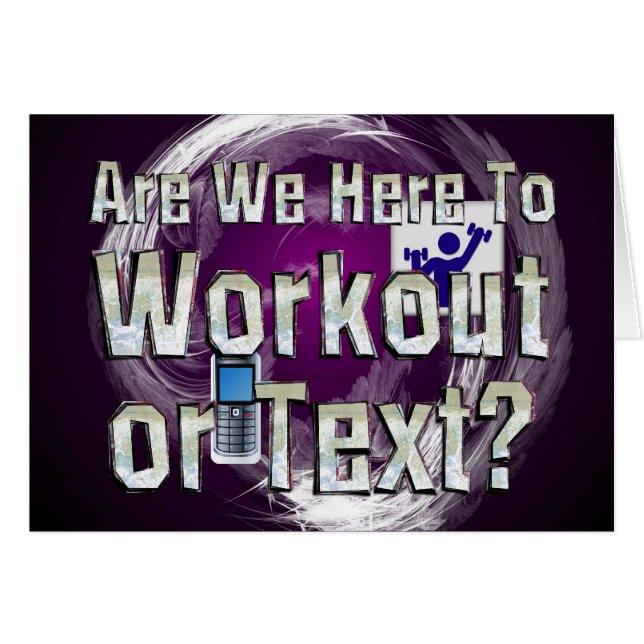 TOP Workout or Text (Front Horizontal)