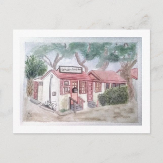 Topanga Ranch Motel Postcard (Front)