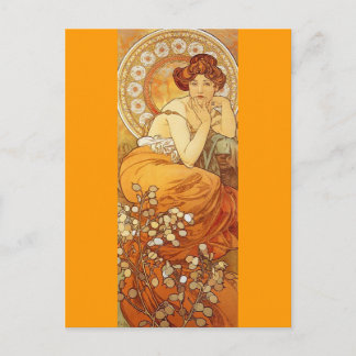 Topaz - Art Nouveau Postcard