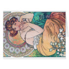 Topaz (Four Jewels), Alphonse Mucha