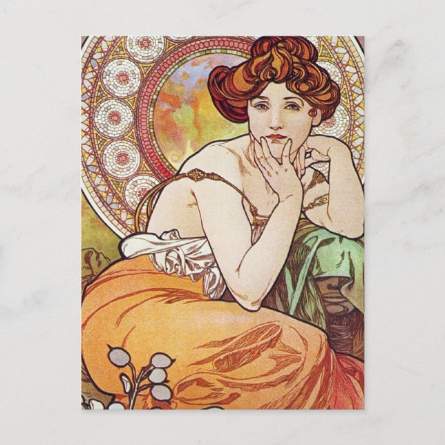 Topaz Goddess Postcard (Front)