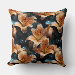 Topaz Lillies  Cushion