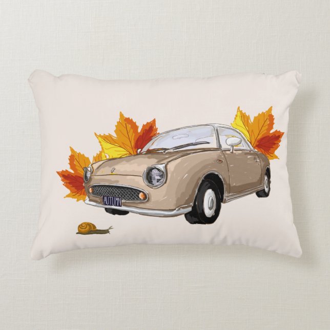 Topaz Mist Figaro accent pillow (Front)