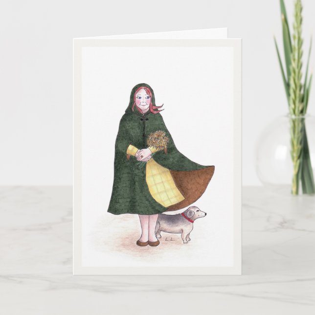 Topaz - November birthday for her Card (Front)