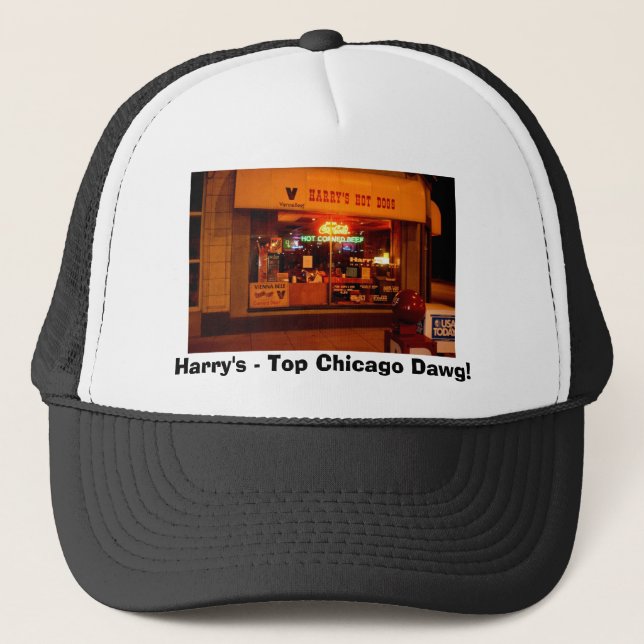 TOPDAWG, Harry's - Top Chicago Dawg! Trucker Hat (Front)