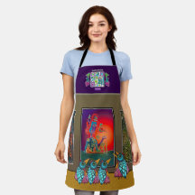 Topeka Art Guild Gallery All-Over Print Apron