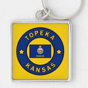 Topeka Kansas Key Ring