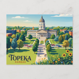 Topeka Kansas Postcard