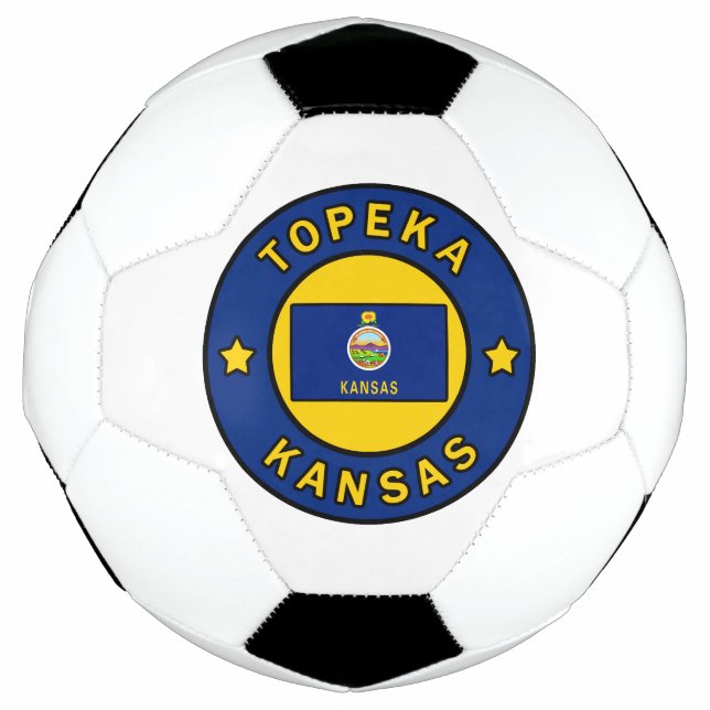 Topeka Kansas Soccer Ball (Front)