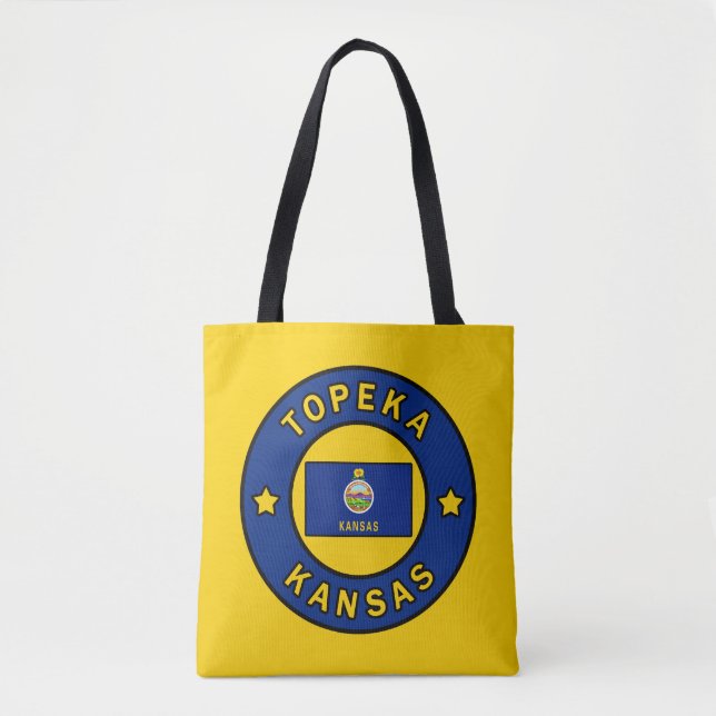 Topeka Kansas Tote Bag (Front)