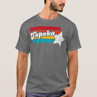 Topeka Kansas Vintage Distressed Souvenir 2 T-Shirt