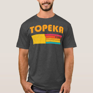 Topeka Kansas Vintage Distressed Souvenir T-Shirt