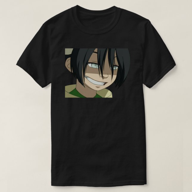 Toph Beifong (Avatar) Sticker.png T-Shirt (Design Front)
