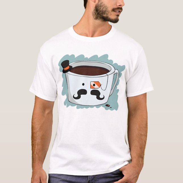 Tophat Teacup T-Shirt (Front)