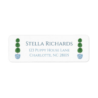 Topiary classic preppy grandmillenial address