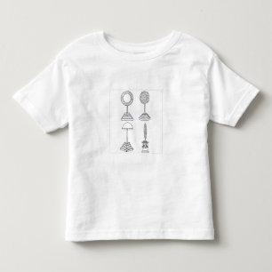 Topiary designs, from 'Hypnerotomachia Poliphili', Toddler T-Shirt