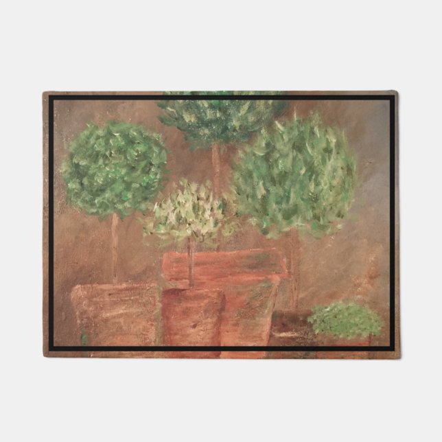 Topiary Doormat (Front)
