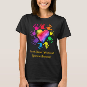 Topical Steroid Withdrawal Syndrome Awareness Hand T-Shirt