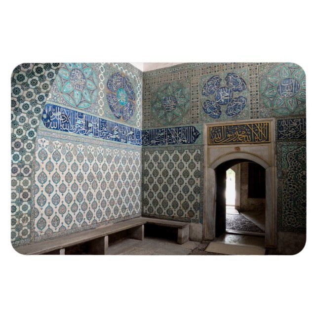 topkapi palace interiors magnet (Horizontal)