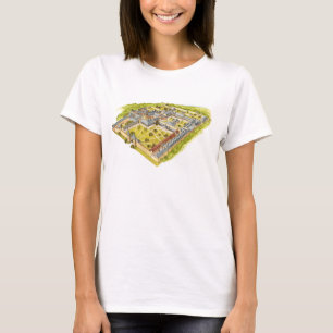 Topkapi Palace. Istambul Turquey. Aerial view T-Shirt
