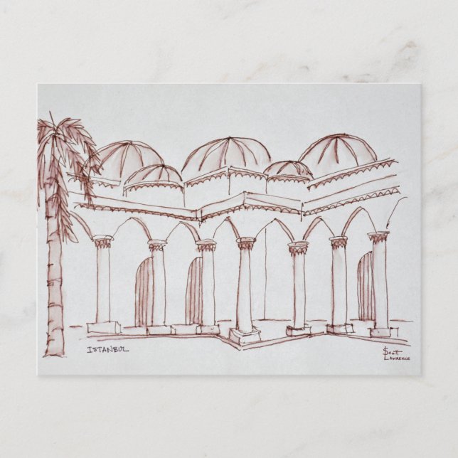 Topkapi Palace | Istanbul, Turkey Postcard (Front)