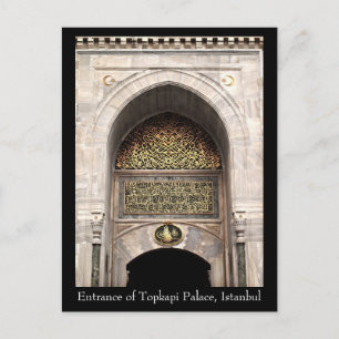 Topkapi Palace Postcard