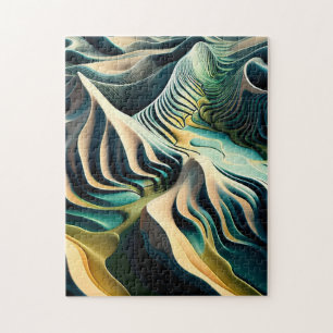 Topographic Currents Jigsaw Puzzle