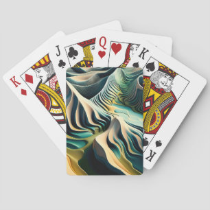 Topographic Currents Playing Cards