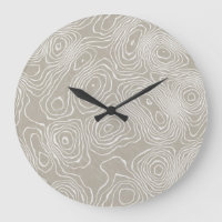 Topographic Earth Lines: Organic Map