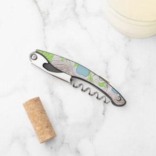 Topographic Map Corkscrew