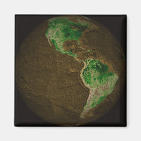 Topographic Map of Earth