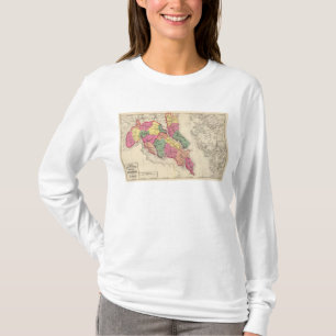 Topographical atlas of Maryland counties 6 T-Shirt