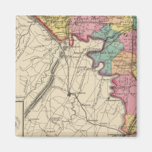 Topographical atlas of Maryland County Magnet