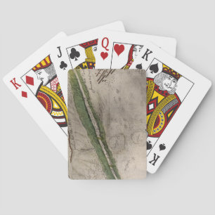 Topographical chart of the battlefield of the Litt Playing Cards